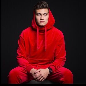 Nike set velour hoodie tracksuit joggers jacket set NWT Rare